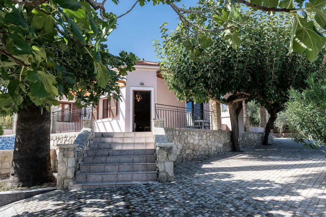 Villa Lila Hill House Stalós Exterior foto