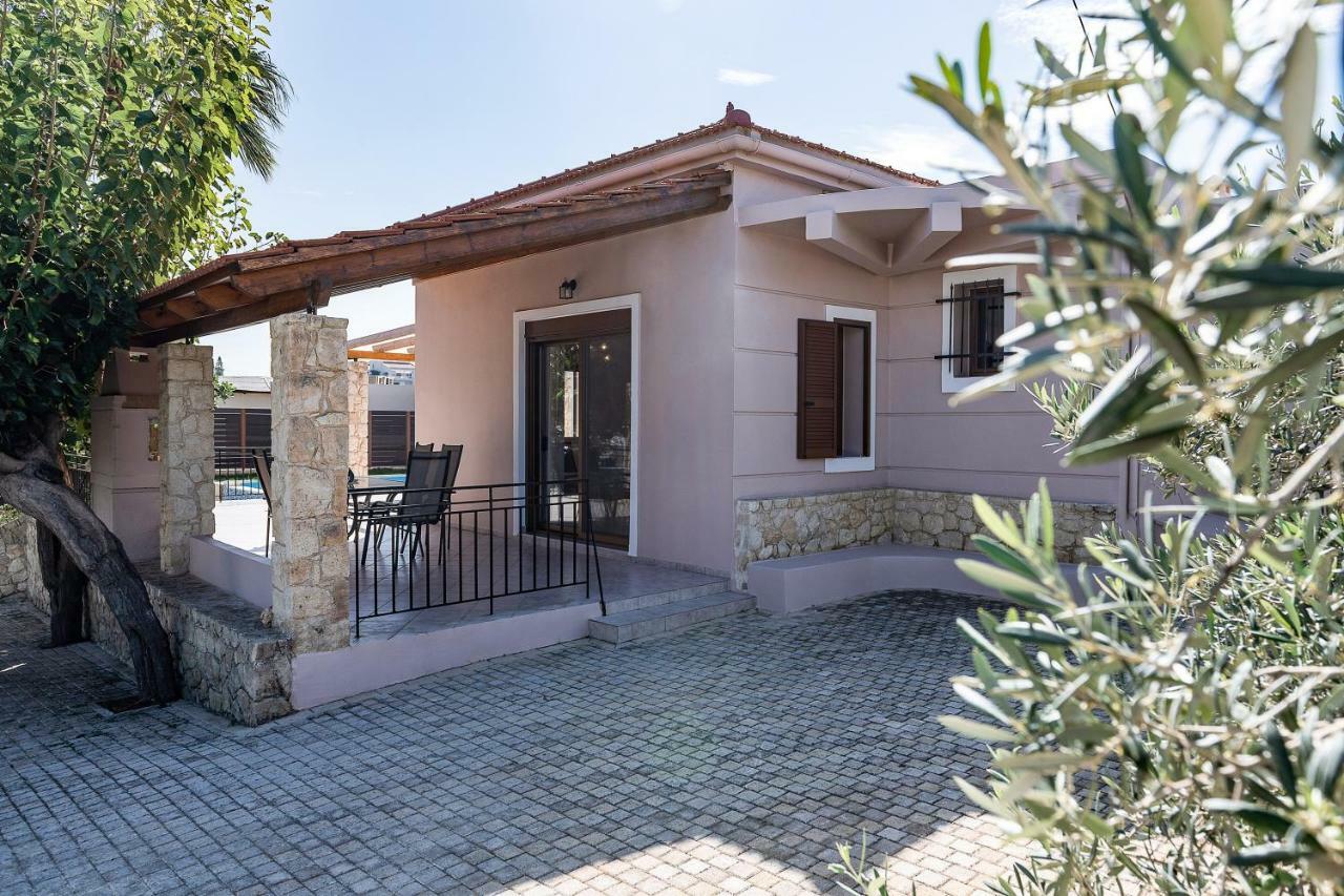 Villa Lila Hill House Stalós Exterior foto